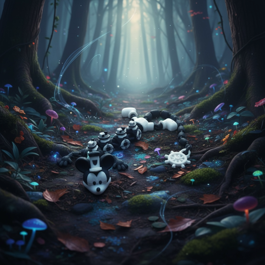 Magic Kingdom Dragon Fidget – Articulated Fantasy 3D Printed Dragon Toy